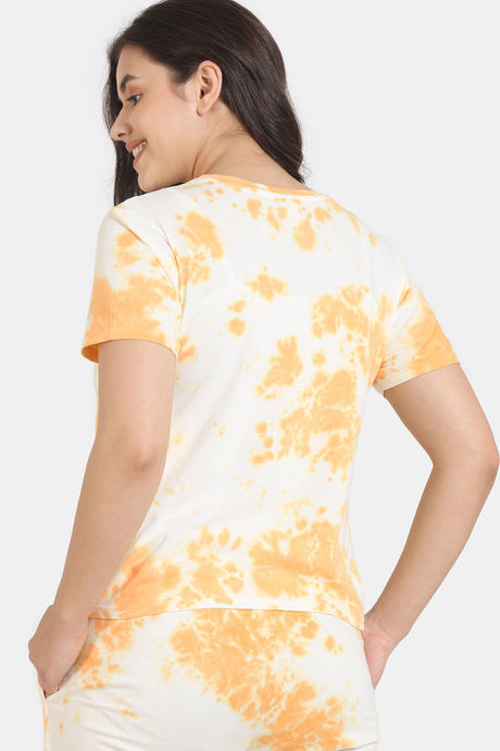 Zivame Dreamverse Knit Cotton Lifewear Top - Pale Banana — image 4